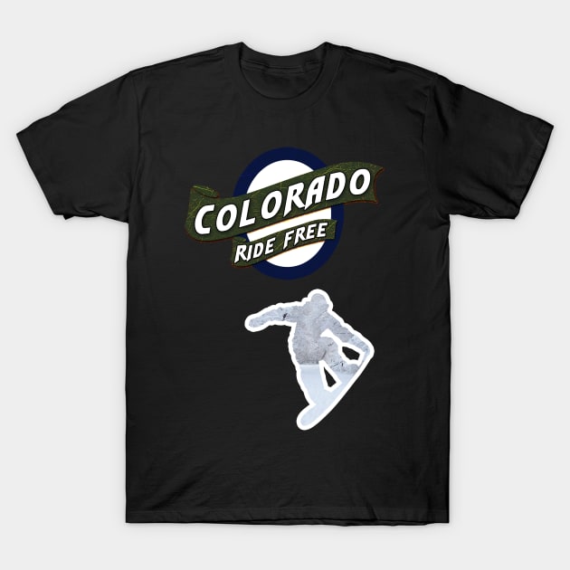 CO Ride Free T-Shirt by Random77